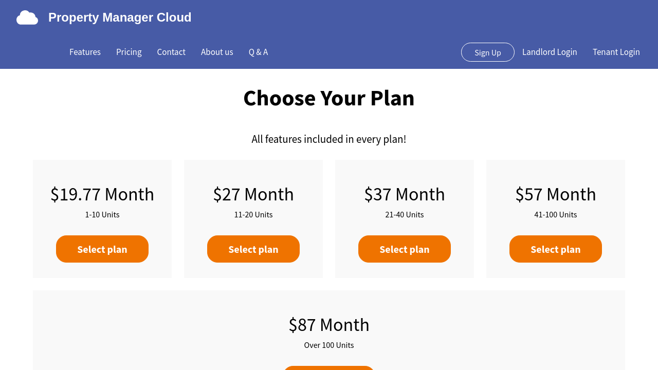 Property Manager Cloud